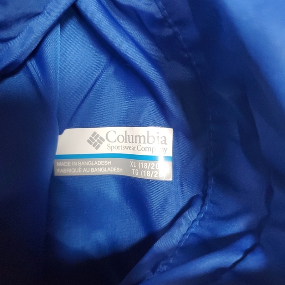 Colombia Reversable Hooded Windbreaker Blue Womens XL 5SRL008 - Picture 5 of 13